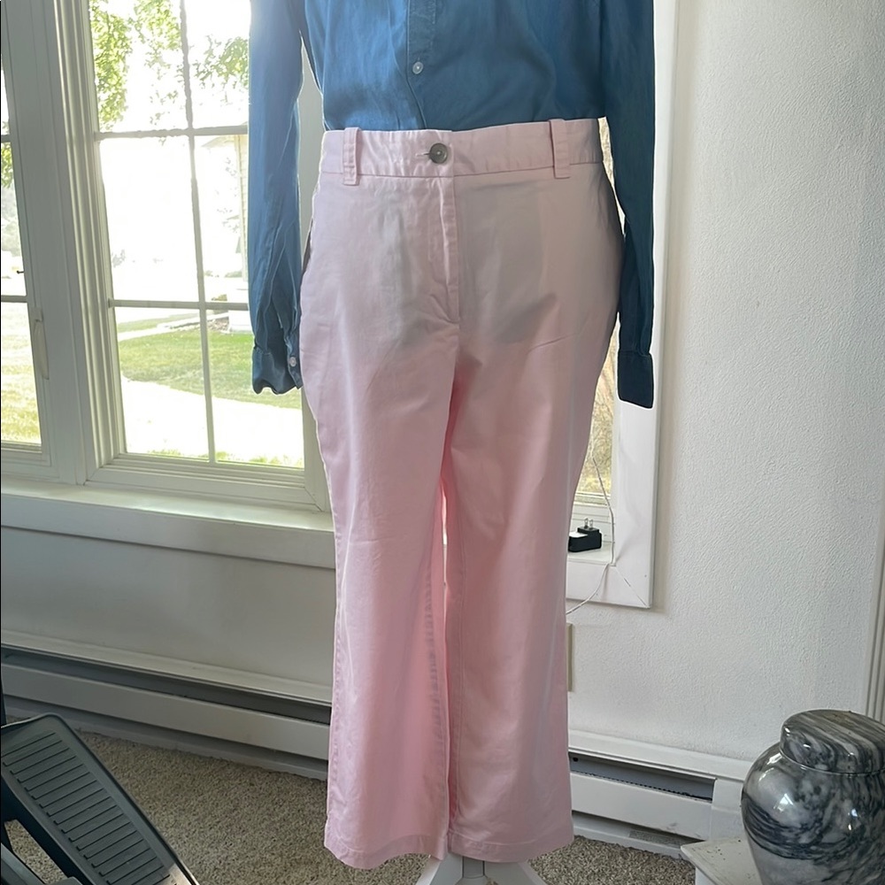 Women’s Pink Casual Cotton Pants